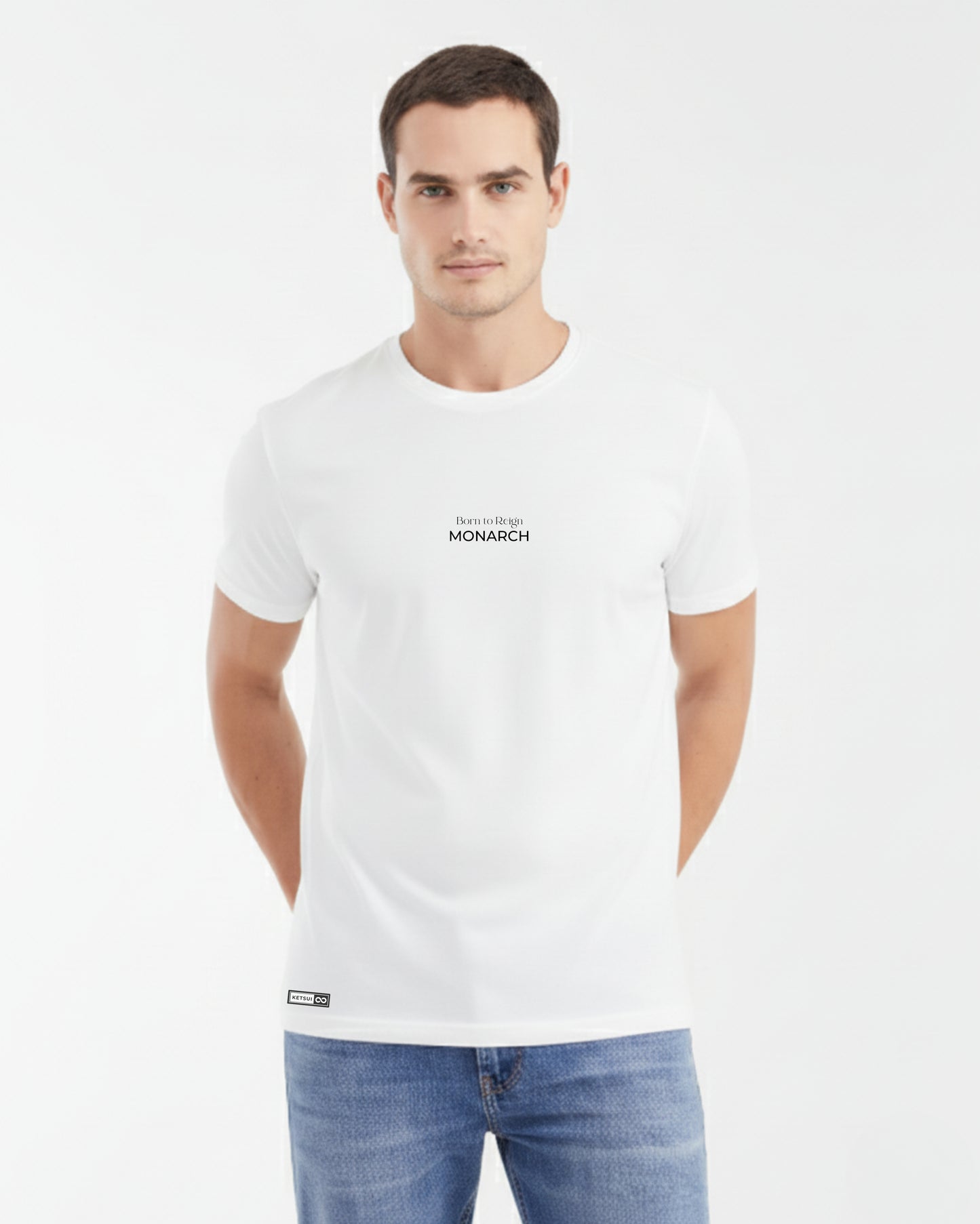 Camiseta - White Born to reign