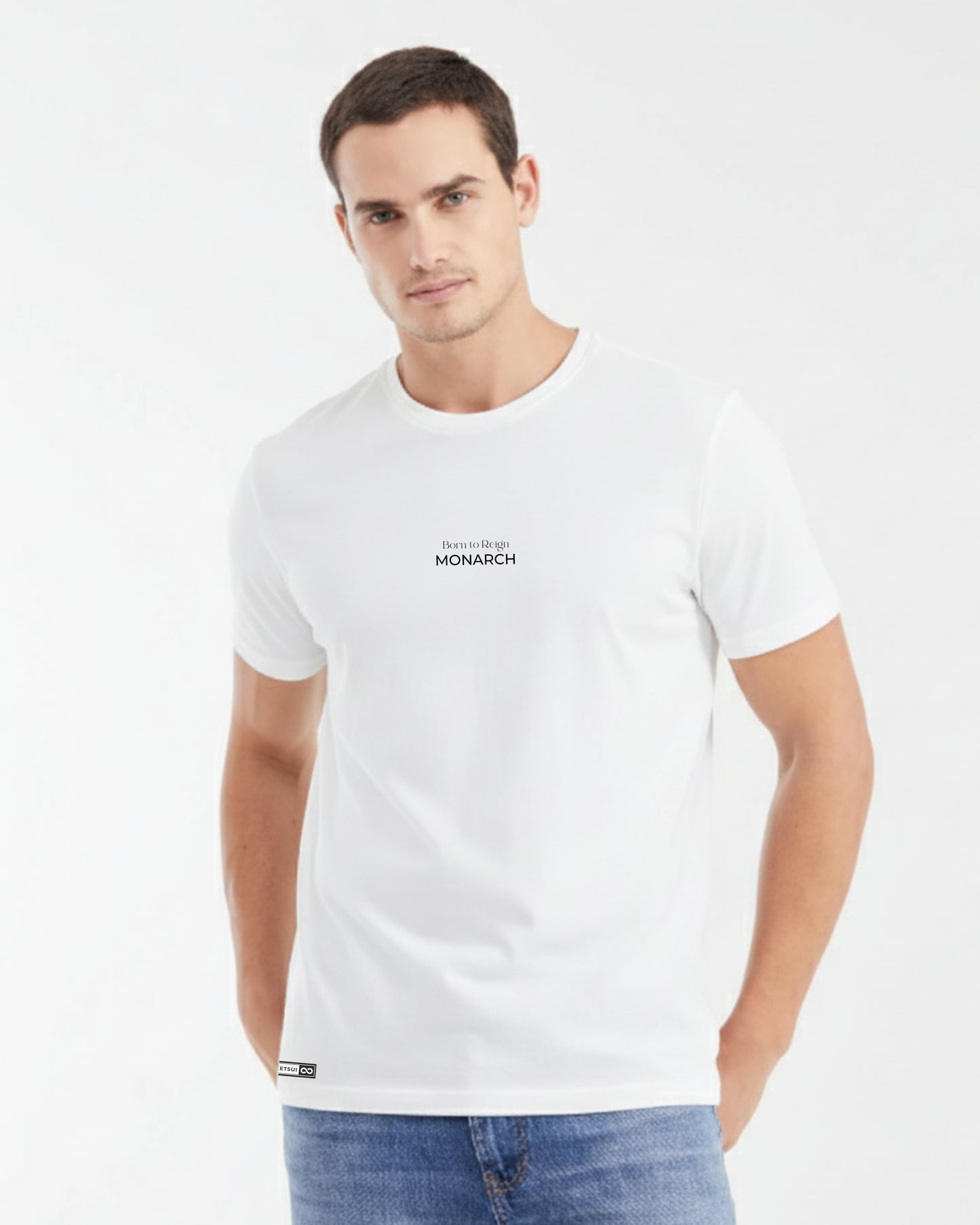 Camiseta - White Born to reign