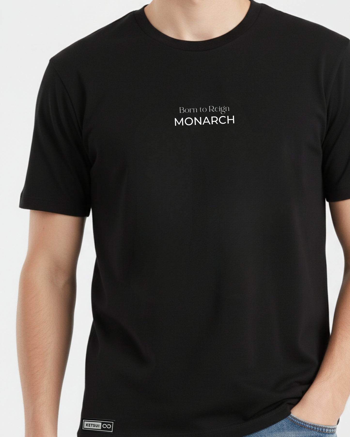 Camiseta - Black Born to reign