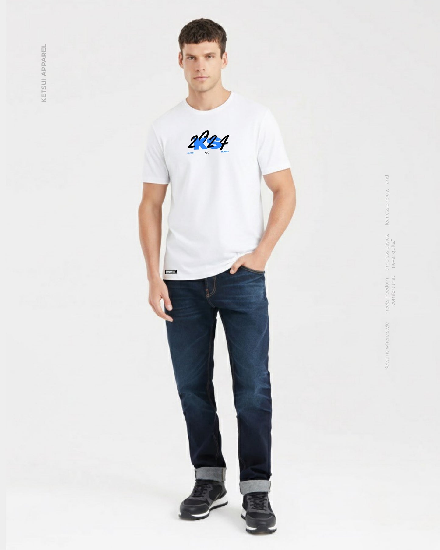 Camiseta Basic One - Edicion White KS