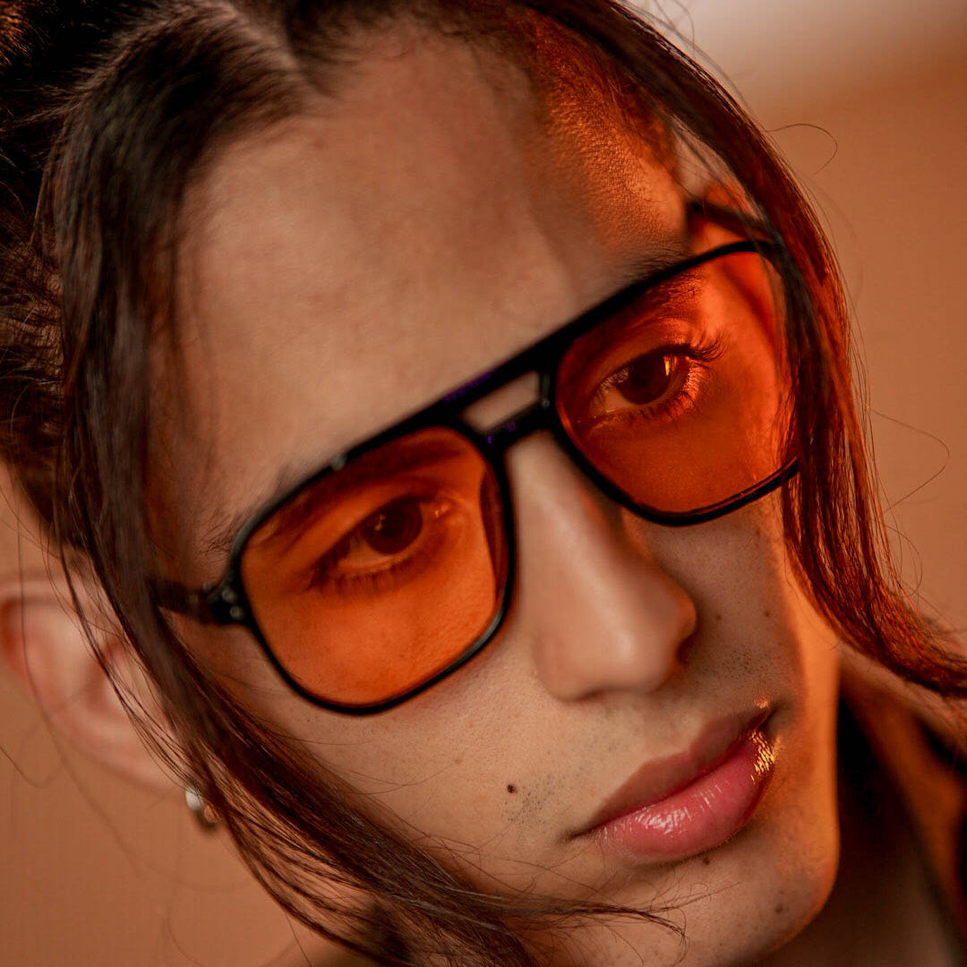 Gafas - kent naranja
