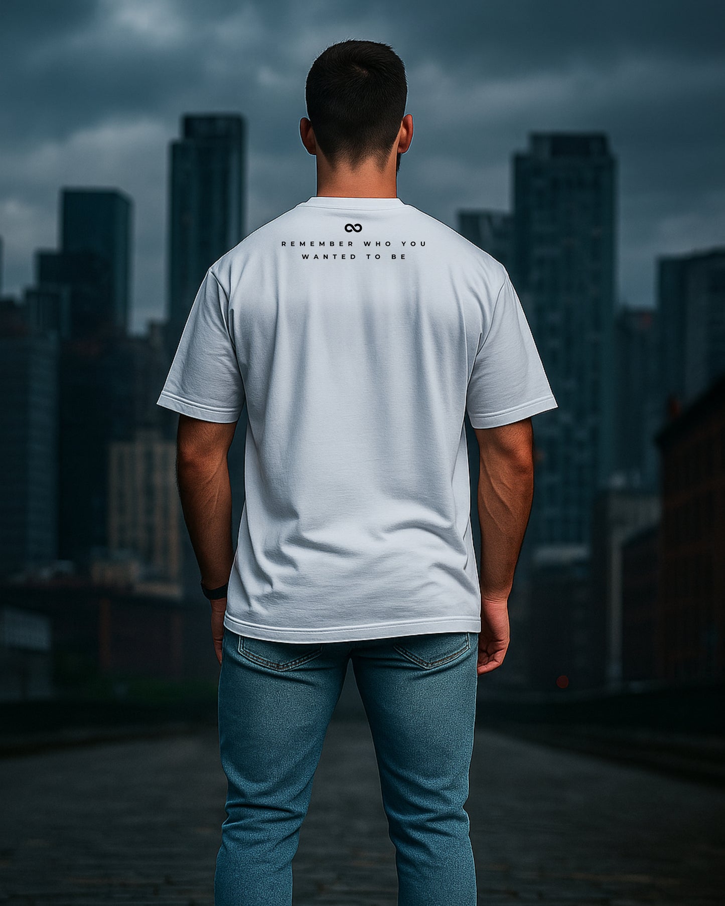 Oversize One - Infinite white
