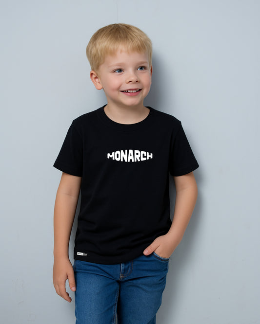 Camiseta KIDS - Black monarch