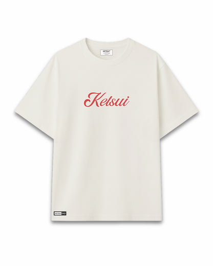 Oversize Fit - Ivory Essence Cherry