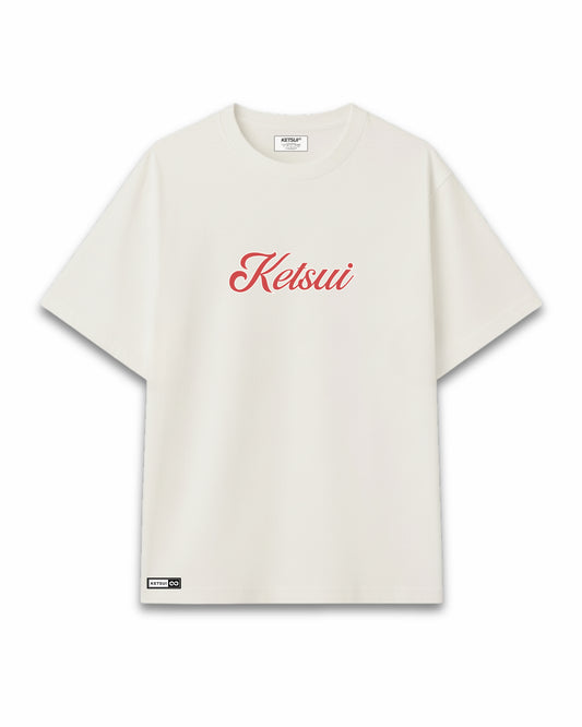 Oversize Fit - Ivory Essence Cherry