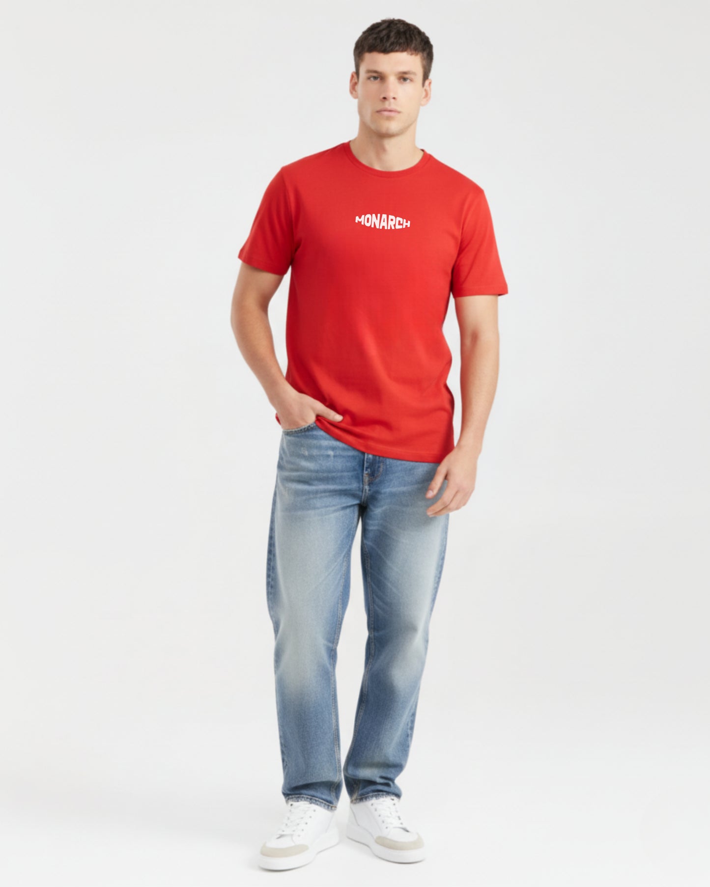 Camiseta Basica - Monarch Red