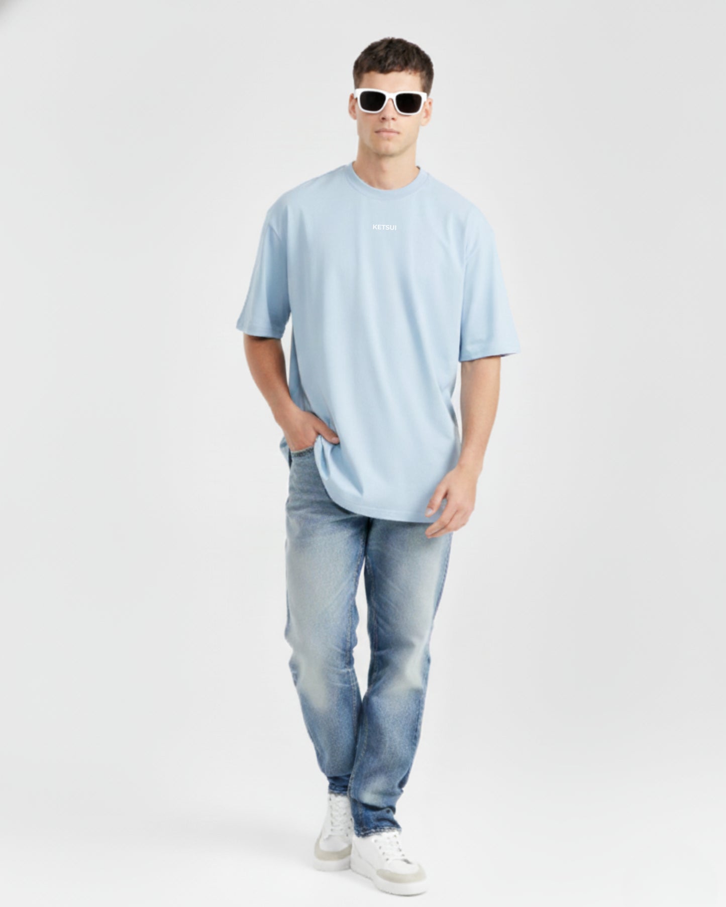 Oversize One - Light blue