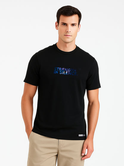 Camiseta - Strength in silence Black