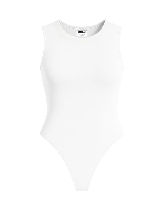 Bodysuit White Curve
