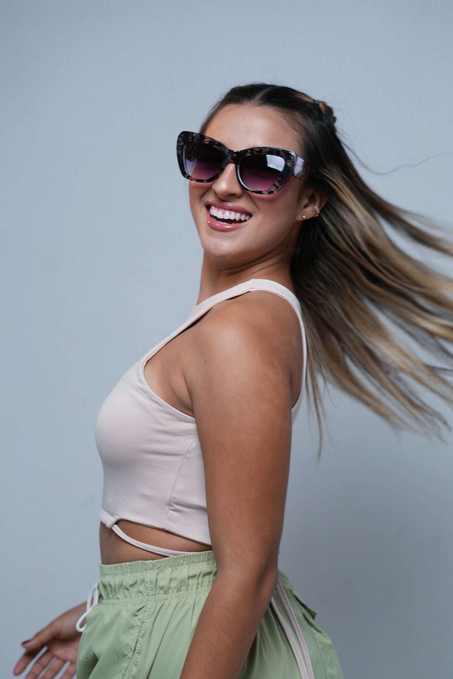 Crop tops Beyol - Ecru